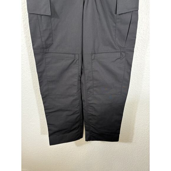 Spec Ops Pants Mens Size 32 32x28 Tactical Black Cargo Cotton Blend Pockets - Picture 4 of 13
